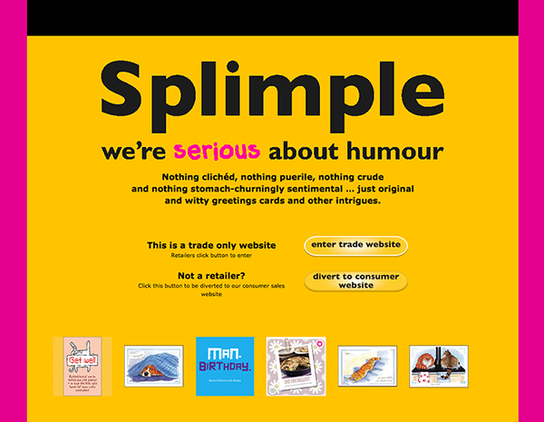 Splimple website - please click to see full site